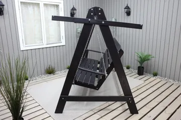 Pelle Hammock utan Tak - Mörkbrun - Products - Utemöbler & utemiljö - Utesoffa - Hammock