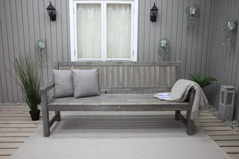 Rimforsa Utesoffa - Grå - Products - Utemöbler & utemiljö - Utesoffa - Trädgårdsbänk & utebänk