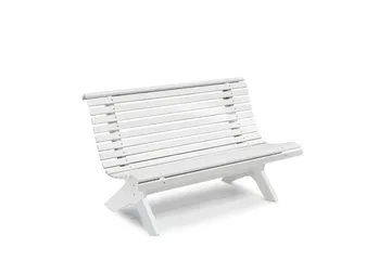 Utesoffa Hillerstorp Lund Vit - Vit - Products - Utemöbler & utemiljö - Utesoffa - Trädgårdssoffa