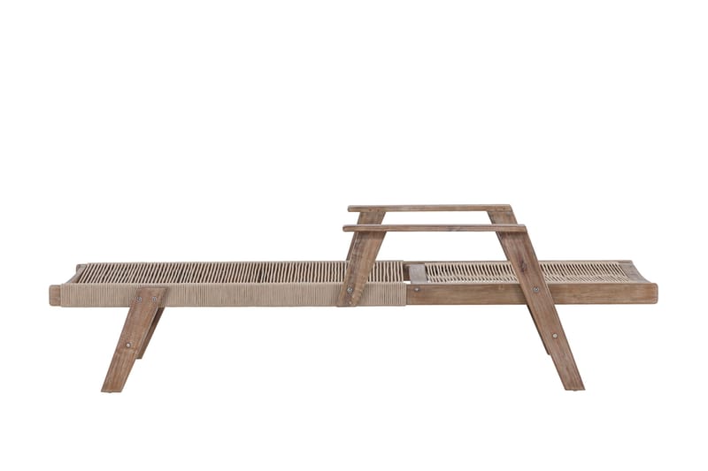 Little John Solstol 200x72 cm - Brun - Products - Utemöbler & utemiljö - Utestol & trädgårdsstol - Solstol