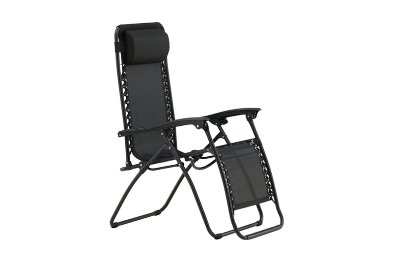 Melker Stol - Svart - Products - Utemöbler & utemiljö - Utestol & trädgårdsstol - Solstol - Baden baden stol