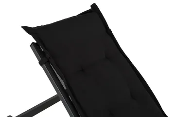 Tunis Solsäng - Svart - Products - Utemöbler & utemiljö - Utestol & trädgårdsstol - Solsäng & solvagn