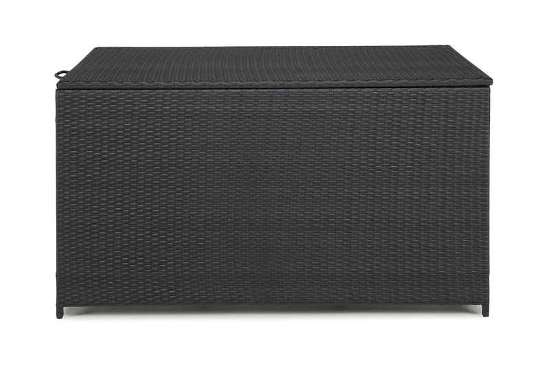 Sydney vattentät dynbox Large utomhus - Dynlåda i konstrotting (B140xD80xH90 cm) - Svart - Products - Utemöbler & utemiljö - Utomhusförvaring - Dynförvaring - Dynbox & dynlåda