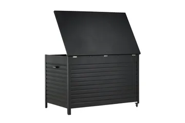 Tiana Dynförvaring 150x90 cm - Svart - Products - Utemöbler & utemiljö - Utomhusförvaring - Dynförvaring - Dynbox & dynlåda